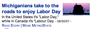 Labor Day/Labour Day